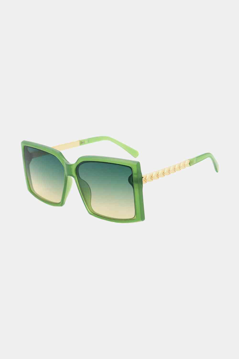 Polycarbonate Frame Square Sunglasses